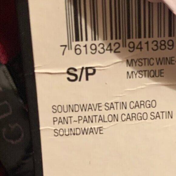 NWT GUESS Satin Cargo Pants - Picture 11 of 11